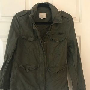 Military army green jacket spring